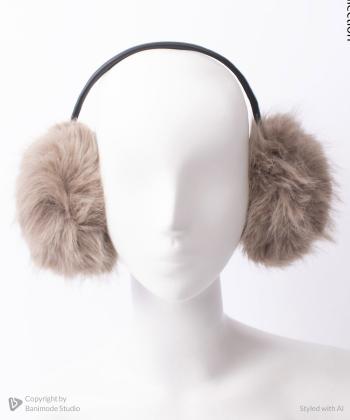 گوش گير پشمي زنانه نوولاشال كد 67024