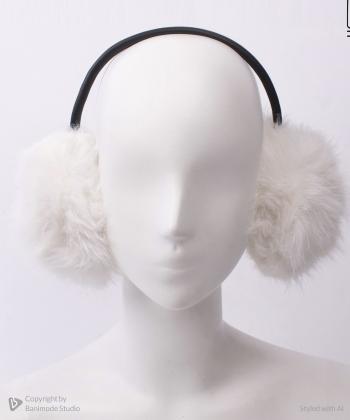 گوش گير پشمي زنانه نوولاشال كد 67024