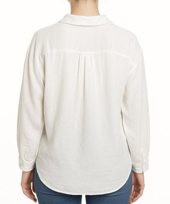 شومیز آستین بلند زنانه سه دو مدل 6WW45NW1651