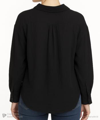 شومیز آستین بلند زنانه سه دو مدل 6WW45NW1651