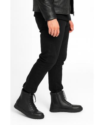 نیم بوت چرم طبیعی مردانه اورز مدل سرجیو