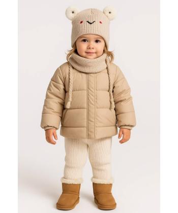 کلاه و شال گردن دخترانه جاستیفای مدل K0450080NA