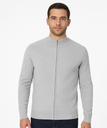 پليور تمام زيپ مردانه پيركاردين pierrecardin كد POT30407152