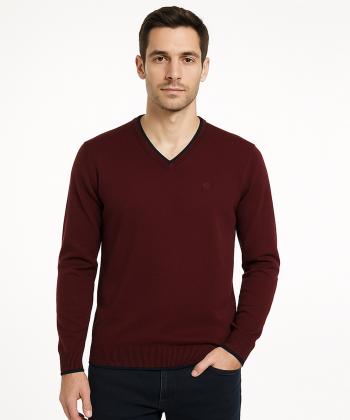 پليور يقه هفت مردانه پيركاردين pierrecardin كد POT30406271