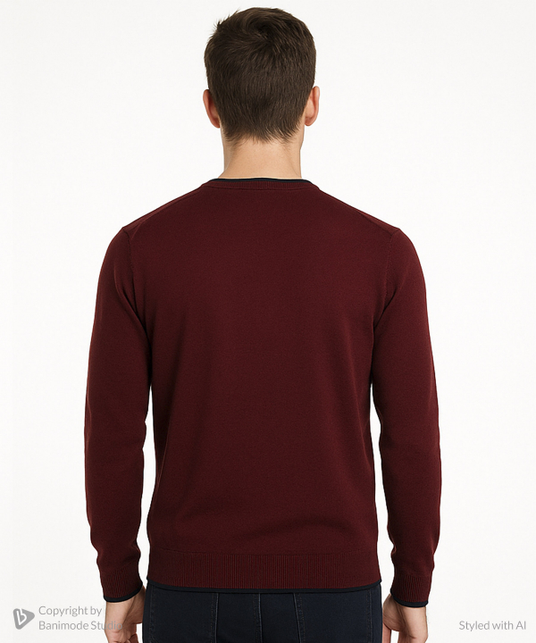 پليور يقه هفت مردانه پيركاردين pierrecardin كد POT30406271