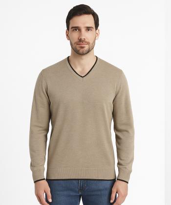 پليور يقه هفت مردانه پيركاردين pierrecardin كد POT30406271