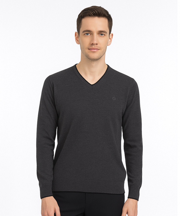پليور يقه هفت مردانه پيركاردين pierrecardin كد POT30406271