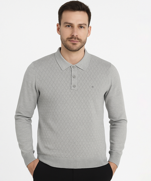 پليور سه دكمه مردانه پيركاردين pierrecardin كد POT30407153