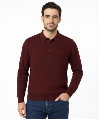 پليور سه دكمه مردانه پيركاردين pierrecardin كد POT30407153