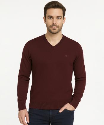 پليور يقه هفت مردانه پيركاردين pierrecardin كد POT30407151