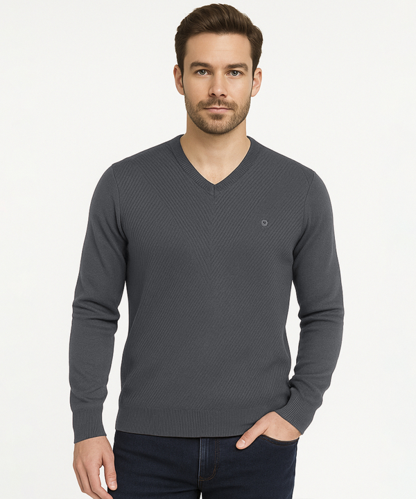 پليور يقه هفت مردانه پيركاردين pierrecardin كد POT30407151