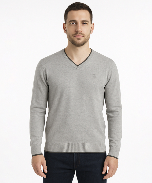 پليور يقه هفت مردانه پيركاردين pierrecardin كد POT30406271