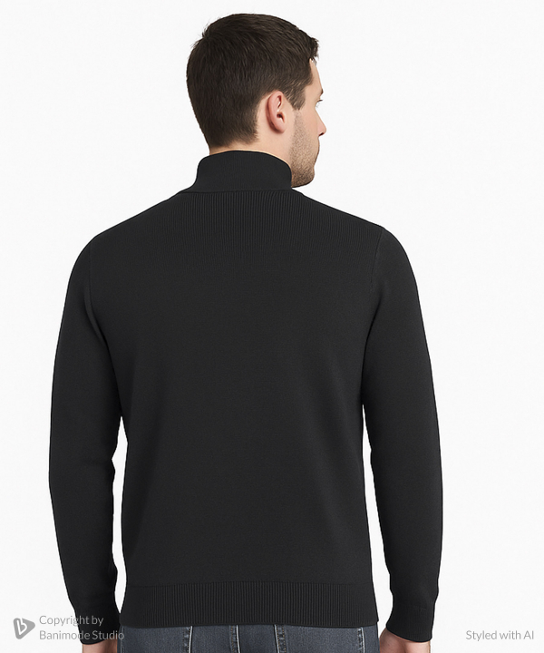 پليور تمام زيپ مردانه پيركاردين pierrecardin كد POT30407152