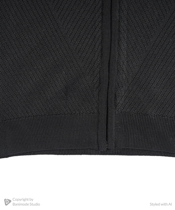 پليور تمام زيپ مردانه پيركاردين pierrecardin كد POT30407152