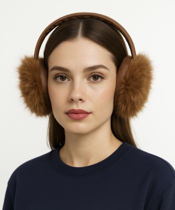 گوش گير چرم زنانه نوولاشال كد 67017