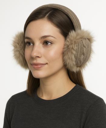 گوش گير بافت زنانه نوولاشال كد 67025