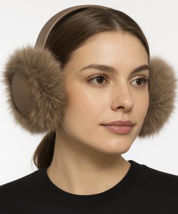 گوش گير چرم زنانه نوولاشال كد 67017