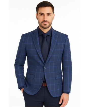 کت تک مردانه ورساچه جینز مدل am-vmw042