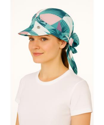 کلاه ساحلی زنانه تارتن مدل 11223777