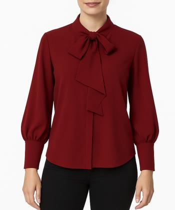 شومیز آستین بلند زنانه تولیکا مدل 32969