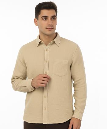 پیراهن آستین بلند مردانه جوتی جینز مدل S41531055