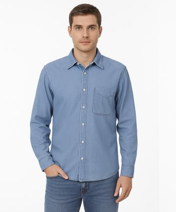 پیراهن آستین بلند مردانه پوتنزا مدل 92422041