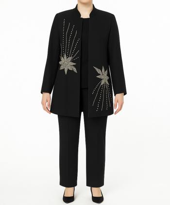 مانتو مجلسی کوتاه زنانه بوکان مدل 3565