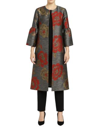 مانتو مجلسی بلند زنانه بوکان مدل 3550