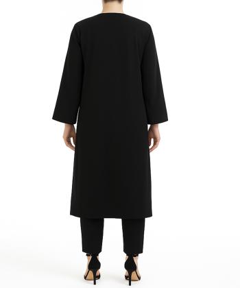 مانتو مجلسی بلند زنانه بوکان مدل 3568