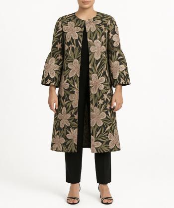 مانتو مجلسی بلند زنانه  مدل 3564