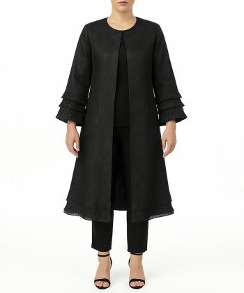 مانتو مجلسی بلند زنانه بوکان مدل 3554