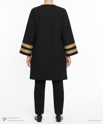 مانتو مجلسی بلند زنانه بوکان مدل 4038