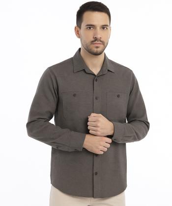 پیراهن آستین بلند مردانه سولا مدل SM420600015