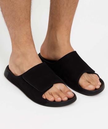 دمپايي مردانه چرم طبيعي شيما مدل پارسيا