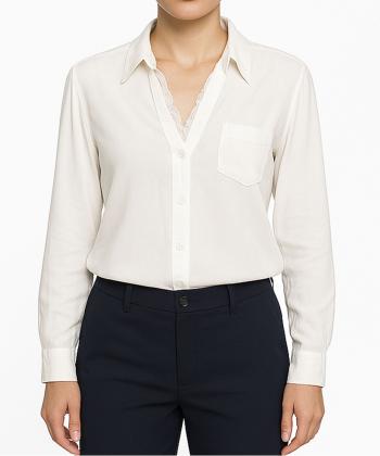 شومیز زنانه گل شه کد 6584-1