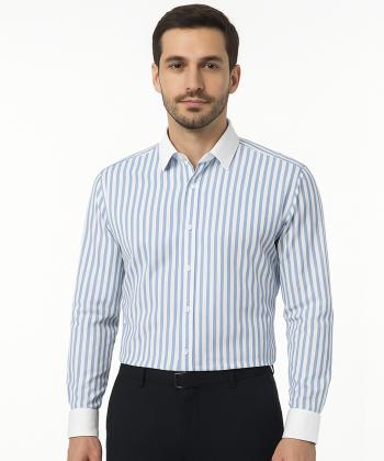 پیراهن آستین بلند مردانه فریولی مدل 11108