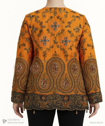 مانتو زنانه بوكان كد 3574