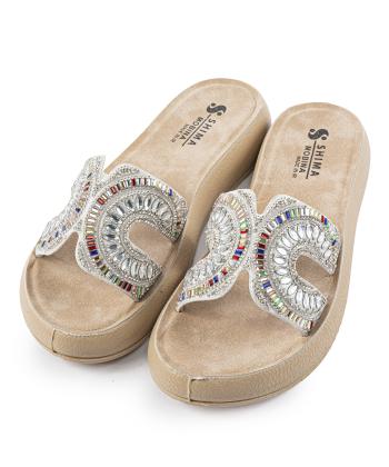 دمپايي زنانه شيما مدل مبينا