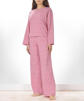 ست تیشرت آستین بلند و شلوار زنانه ناربن کد WS3961