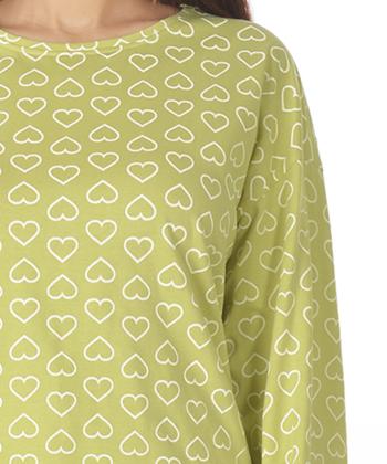 ست تیشرت آستین بلند و شلوار زنانه ناربن کد WS3961