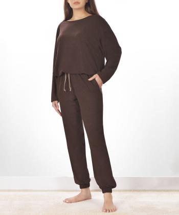 ست تیشرت آستین بلند و شلوار زنانه ناربن کد WS3978