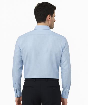 پیراهن آستین بلند مردانه کافه شرت مدل 1501