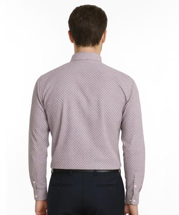 پیراهن آستین بلند مردانه کافه شرت مدل 1070