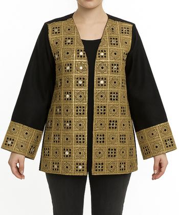 مانتو مجلسی کوتاه زنانه بوکان مدل 4041