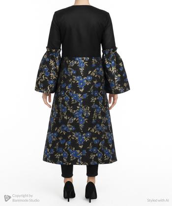 مانتو مجلسی بلند زنانه مدل 3566