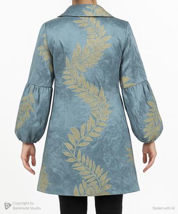 مانتو مجلسی کوتاه زنانه بوکان مدل 4062