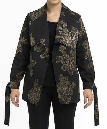 مانتو مجلسی کوتاه زنانه بوکان مدل 3571