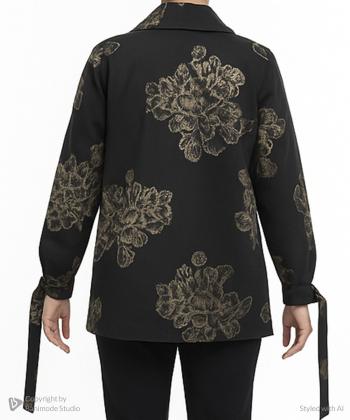 مانتو مجلسی کوتاه زنانه بوکان مدل 3571