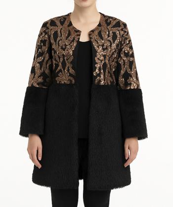 پالتو کوتاه زنانه بوکان مدل 5557