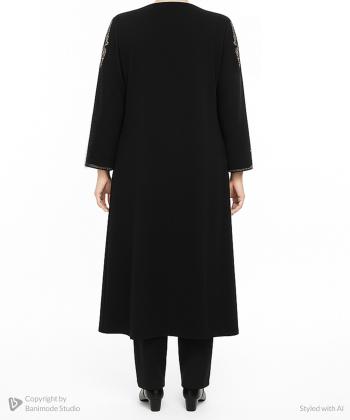مانتو مجلسی بلند زنانه بوکان مدل 3580